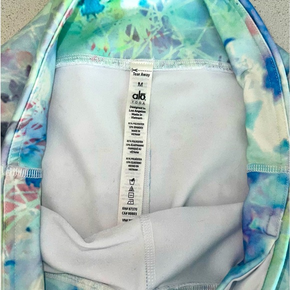 ALO Yoga Pastel Flower Leggings - Picture 3 of 6